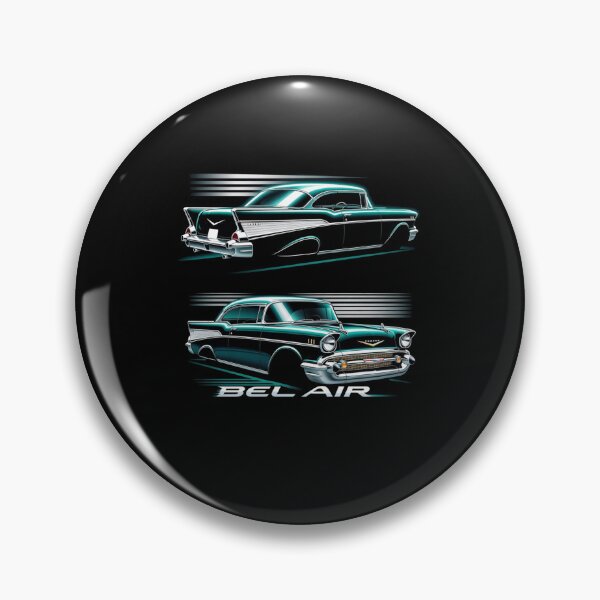 Item preview, 1957 Chevy Bel Air Classic Dual View Graphic Tee designed and sold by TheArtOfCar.