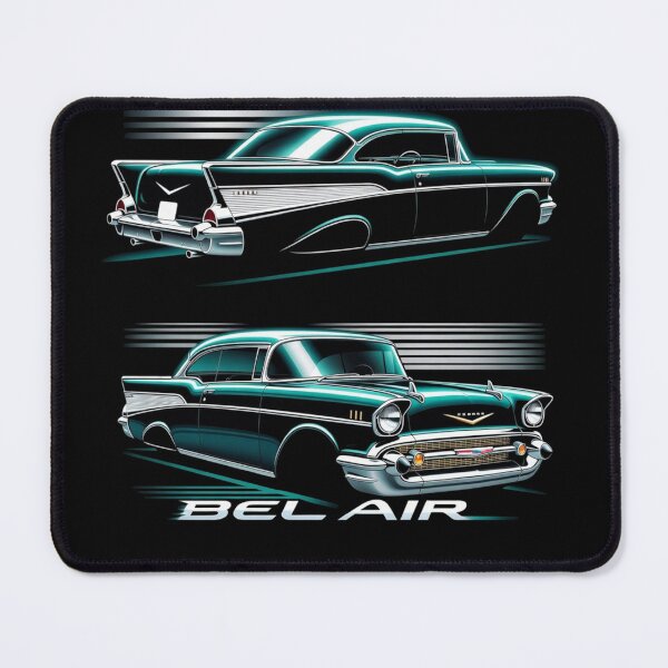 Item preview, 1957 Chevy Bel Air Classic Dual View Graphic Tee designed and sold by TheArtOfCar.