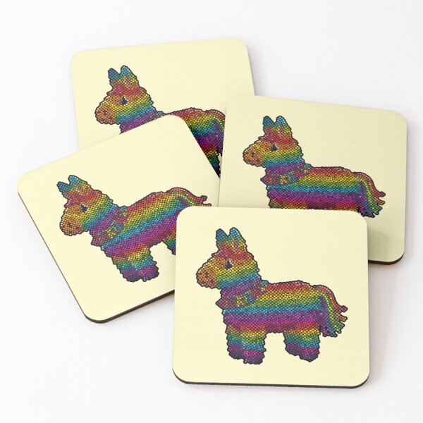 Item preview, Rainbow Pinata Dot Art Mosaic designed and sold by MSBM Designs.