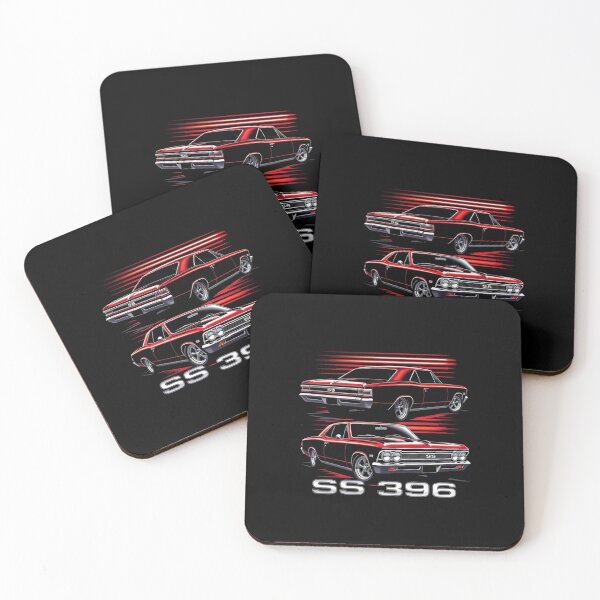 Item preview, 1966 Chevelle SS 396 Classic Muscle Car Graphic Tee designed and sold by TheArtOfCar.