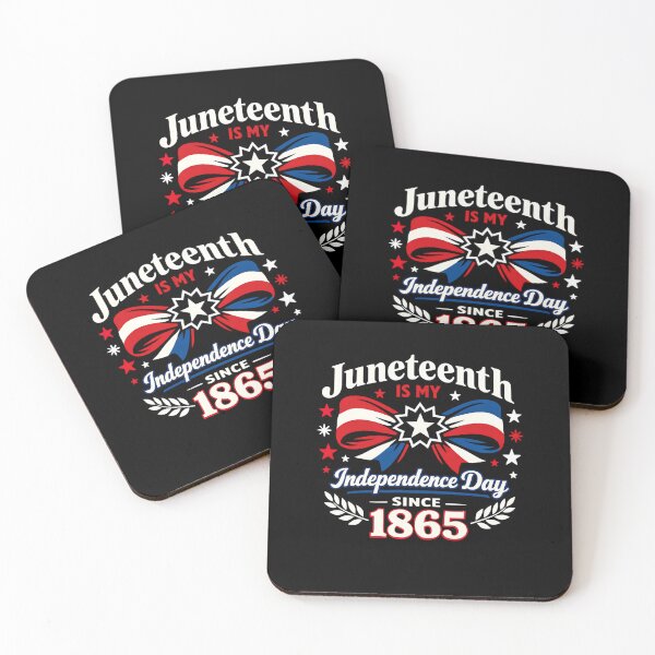 Item preview, Juneteenth Is My Independence Day Since 1865 Red White Blue Coquette Bow designed and sold by clothesy7.