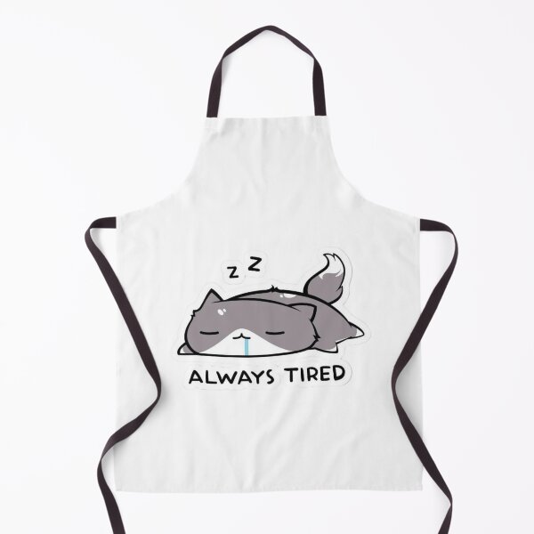 Item preview, Always Tired Cat Shirt – Sleepy Cat Meme – Funny Lazy Animal Design designed and sold by ZYNORAworld.