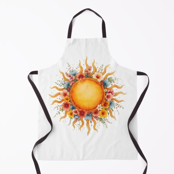 Item preview, Sun and flowers designed and sold by uunaa.
