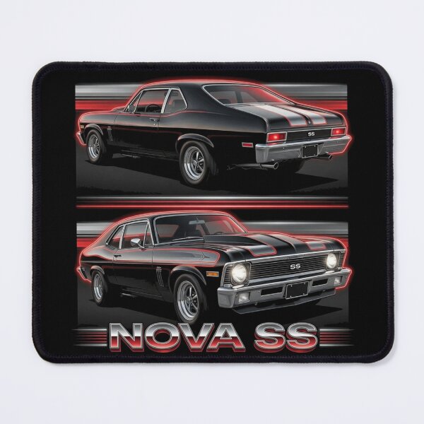 Item preview, 1972 Chevy Nova SS Dual View Muscle Car Tee designed and sold by TheArtOfCar.