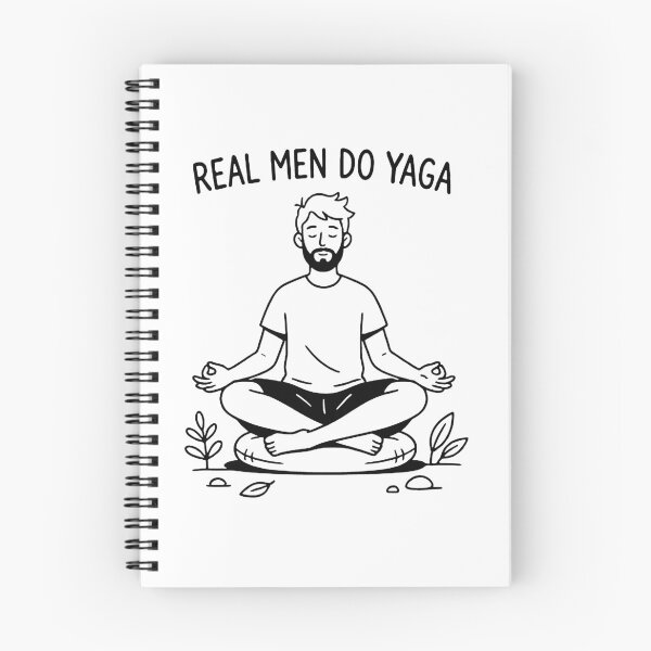 Item preview,  REAL MEN DO YOGA  designed and sold by Creativebomb121.