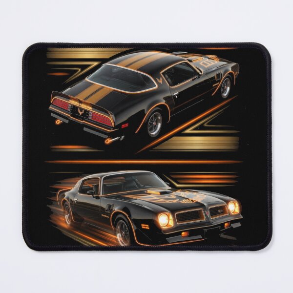Item preview, 1976 Pontiac Firebird Black and Gold Graphic Tee designed and sold by TheArtOfCar.
