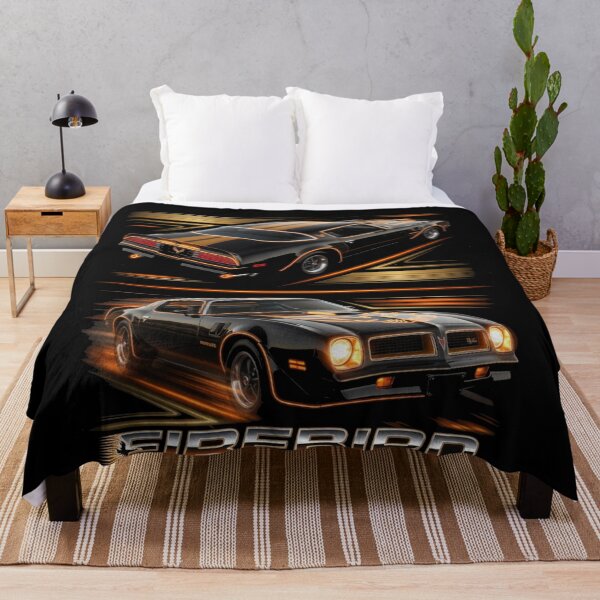 Item preview, 1976 Pontiac Firebird Black and Gold Graphic Tee designed and sold by TheArtOfCar.