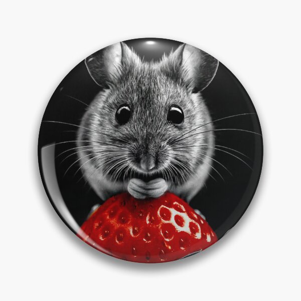 Item preview, Mouse on strawberry designed and sold by Ivan Jazbinszky.
