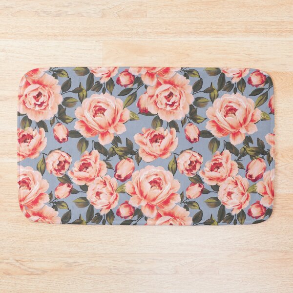 Item preview, Painted Classic Floral Pattern - blue designed and sold by elenabdesigns.