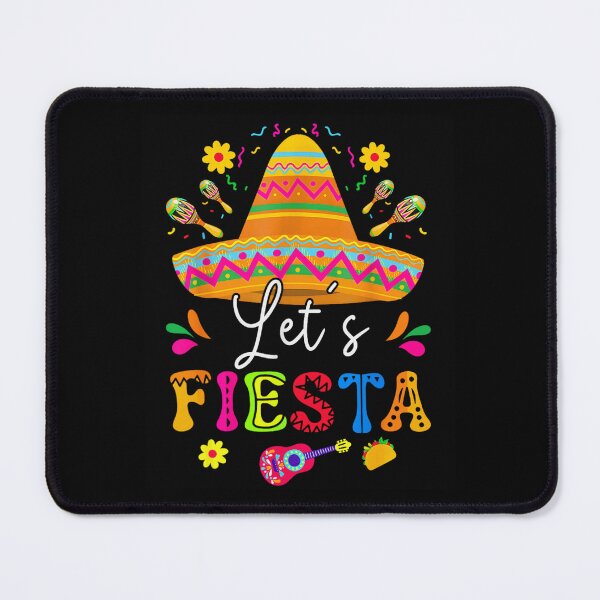 Item preview, Retro Sombrero Let's Fiesta Colorful Cinco de Mayo Celebration designed and sold by Ali-printshop.