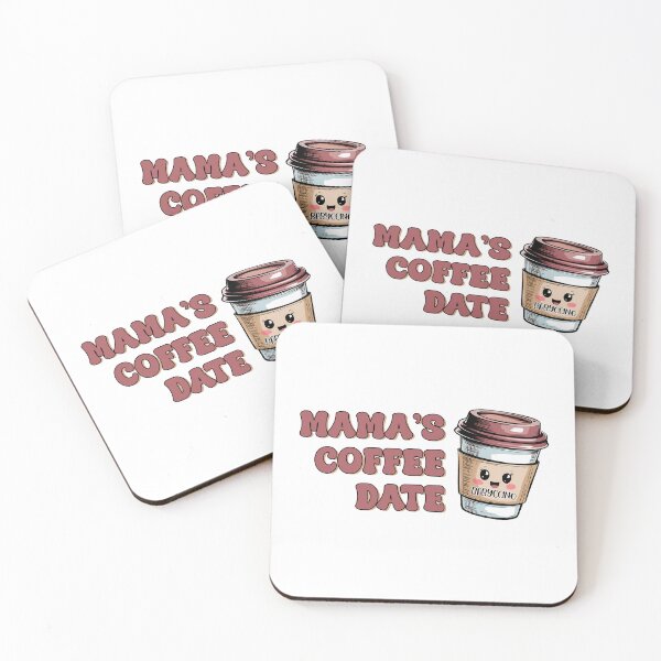 Item preview, Mama's Coffee Date Babyccino Cute Kawaii Cup designed and sold by Lulunza.
