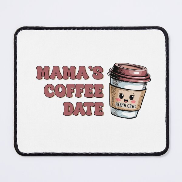 Item preview, Mama's Coffee Date Babyccino Cute Kawaii Cup designed and sold by Lulunza.