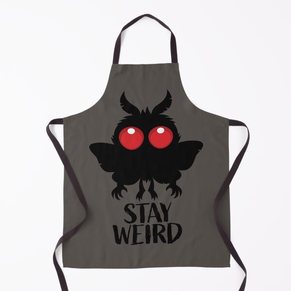 Item preview, Stay Weird Creepy Cute Mothman Cryptid designed and sold by fizzgig.