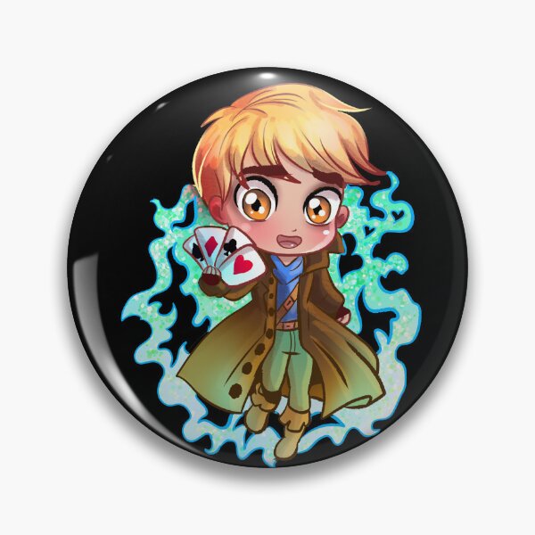Item preview, Magic Card Master Chibi Anime Boy designed and sold by TeamLouOfficial.
