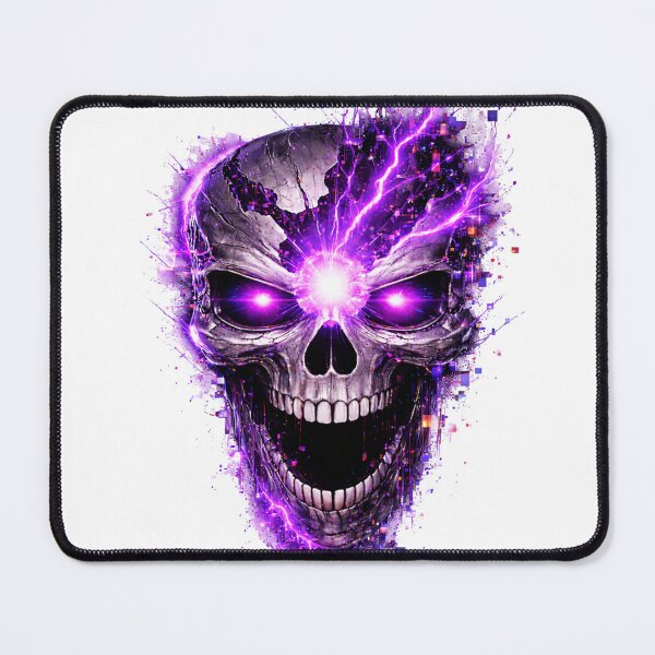 Item preview, Cyber Skull Core – Neon Energy Glitch Design designed and sold by UnglaublichGut.