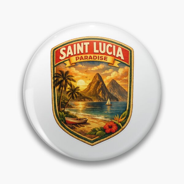 Item preview, Saint Lucia Paradise On Earth designed and sold by scicilysimonee.