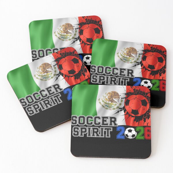 Item preview, Soccer Spirit 2026 Mexico Flag Football Breakthrough designed and sold by area248.