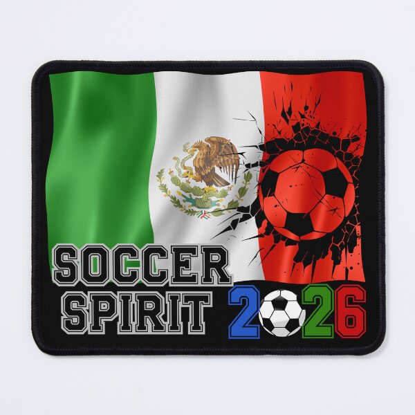 Item preview, Soccer Spirit 2026 Mexico Flag Football Breakthrough designed and sold by area248.