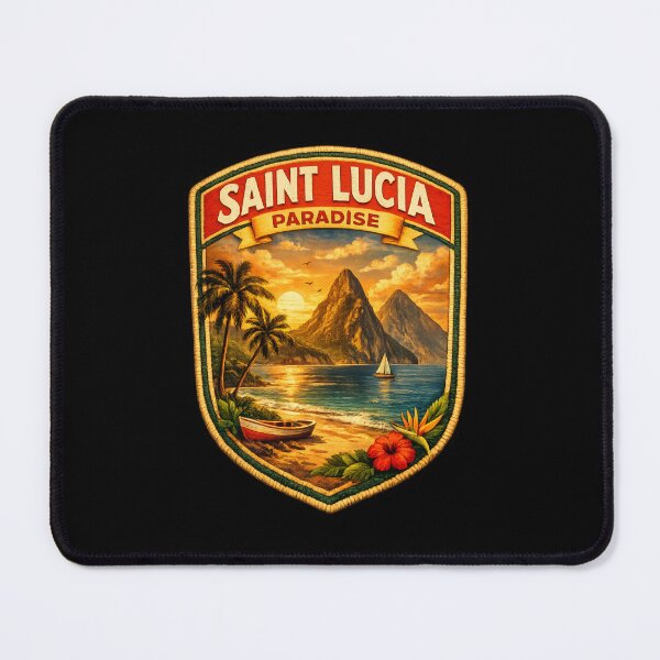Item preview, Saint Lucia Paradise On Earth designed and sold by scicilysimonee.