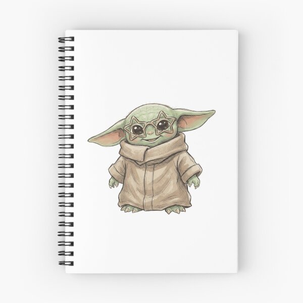Item preview, BABY YODA WITH STAR GLASSES SUPER CUTE GROGU AESTHETIC designed and sold by LIS AND MELIVERSO.