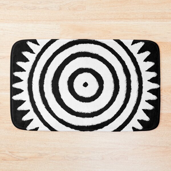 Item preview, Tribal mayan aztec ornament circle sun 127sm designed and sold by 127sm.