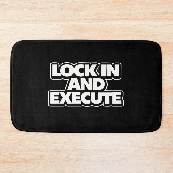 Item preview, Lock In And Execute Mindset Shirt designed and sold by Papier Atelier Art.