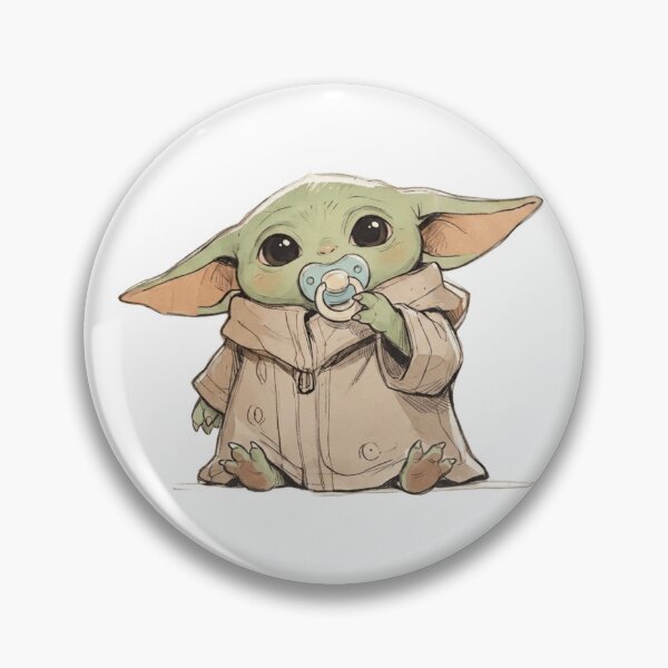 Item preview, BABY YODA PACIFIER BABY GROGU designed and sold by LIS AND MELIVERSO.