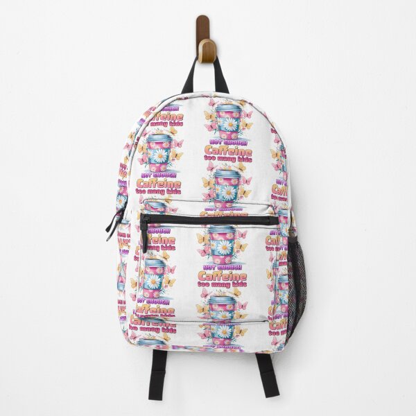 Item preview, Too Many Kids Not Enough Caffeine Butterfly Design. designed and sold by Lulunza.