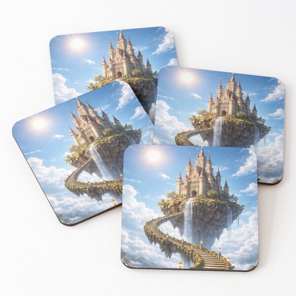 Item preview, Floating Castle on the Clouds designed and sold by JuViRo.