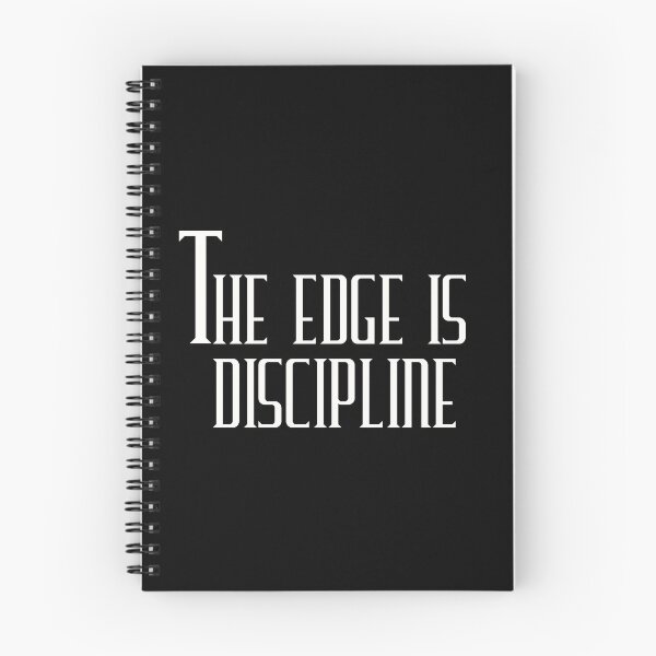 Item preview, The Edge Is Discipline Trading Motivation Quote Minimalist Design designed and sold by AXIS-EQUILIBRIO.