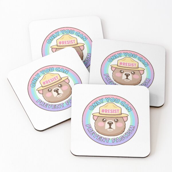 Item preview, Only you can prevent fight fascism - smokey the bear resist alt us service protect our national parks designed and sold by SkeletonsDanger.