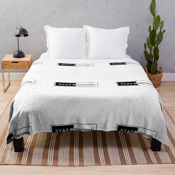 Item preview, Stay Intentional Minimalist Motivation Quote Focus Mindset Design designed and sold by AXIS-EQUILIBRIO.
