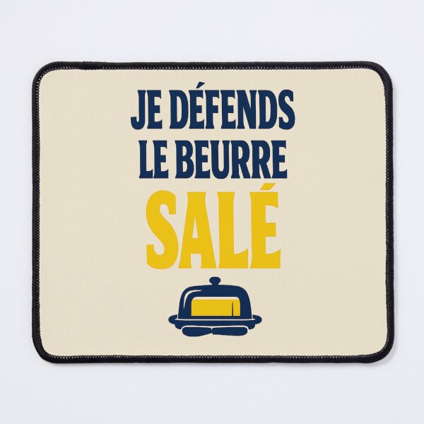 Item preview, French Salted Butter Shirt – Je Défends Le Beurre Salé designed and sold by POD DYNASTY | Original Print On Demand T-Shirt Graphics.