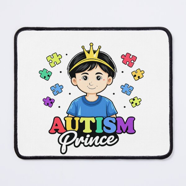 Item preview, Autism Prince – Cute Autism Awareness Boy Puzzle Piece Design designed and sold by ZentifyPrints.