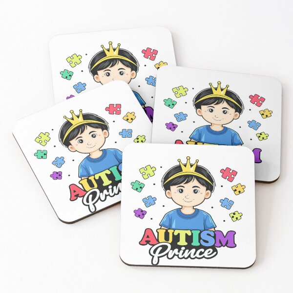 Item preview, Autism Prince – Cute Autism Awareness Boy Puzzle Piece Design designed and sold by ZentifyPrints.