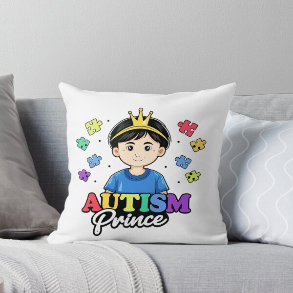 Item preview, Autism Prince – Cute Autism Awareness Boy Puzzle Piece Design designed and sold by ZentifyPrints.