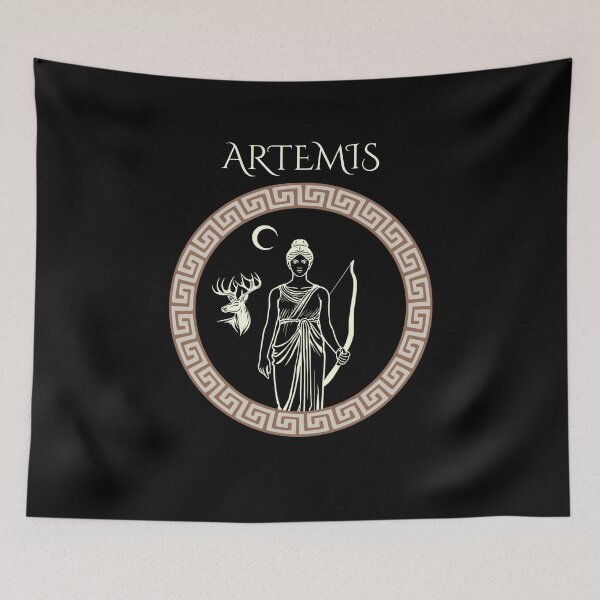Item preview, Artemis Greek Goddess of the Hunt Mythology  designed and sold by Fradikal.