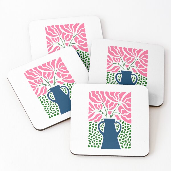 Item preview, Matisse - Pot de fleurs bleu designed and sold by ArtPlus+.