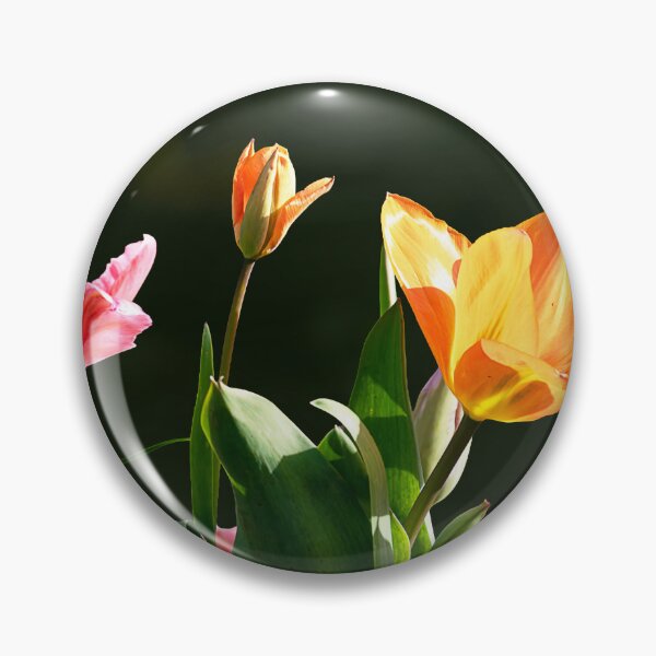 Item preview, Assorted backlit tulips forming a curve designed and sold by lisavonbiela.