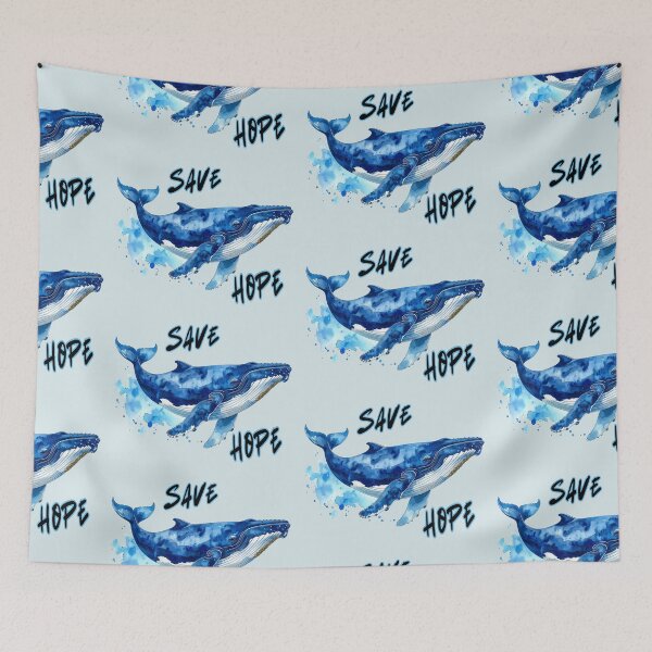 Item preview, Save Hope, humpback whale in the Baltic Sea near Poel designed and sold by LiskoDesign.