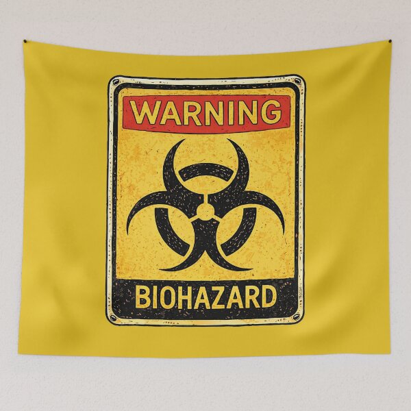 Item preview, Warning Biohazard designed and sold by WotanArt.