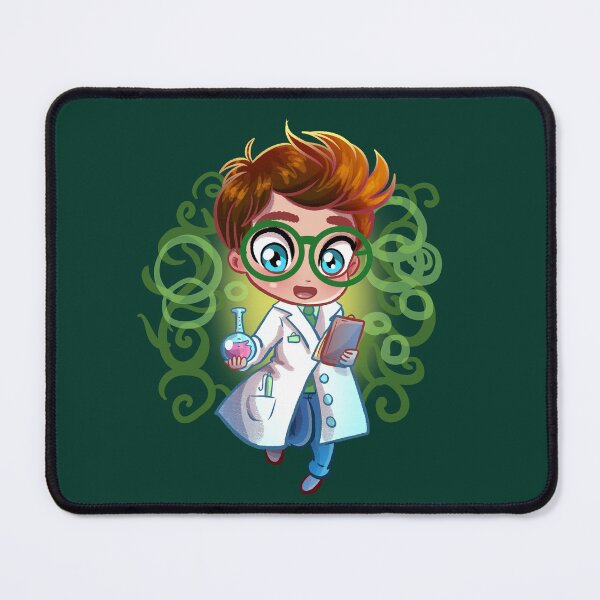 Item preview, Cute Chibi Scientist Boy designed and sold by TeamLouOfficial.