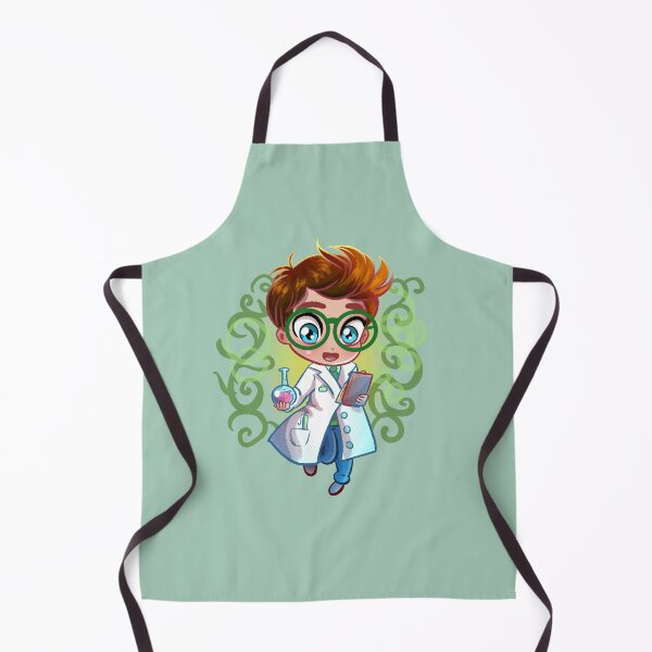 Item preview, Cute Chibi Scientist Boy designed and sold by TeamLouOfficial.