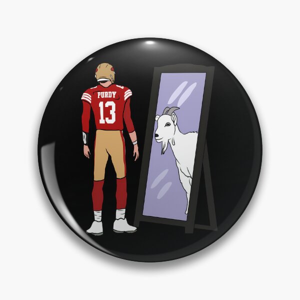 Item preview, Brock Purdy Mirror GOAT  designed and sold by me-uStore.