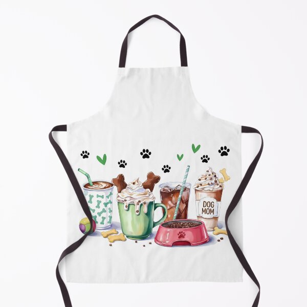 Item preview, Dog Mom Coffee Cups and Treats Watercolor Art designed and sold by Lulunza.
