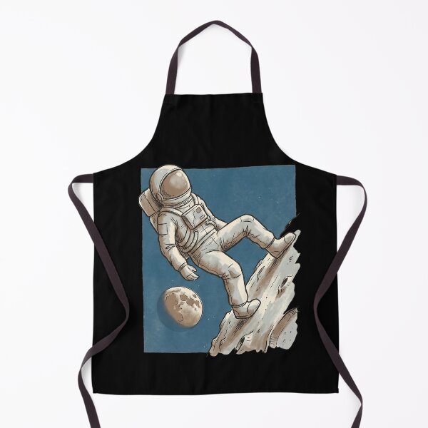 Item preview, Vintage Astronaut Drift Minimal Retro Space Art designed and sold by MythicCotton.