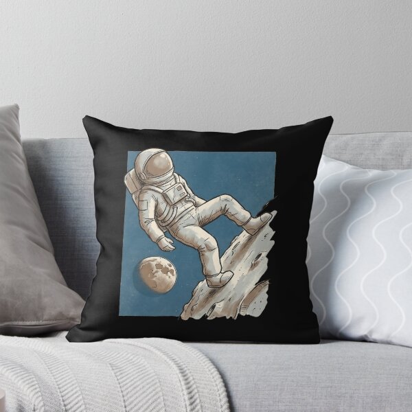 Item preview, Vintage Astronaut Drift Minimal Retro Space Art designed and sold by MythicCotton.
