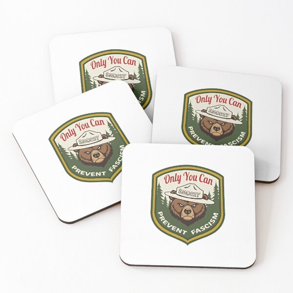 Item preview, Only you can prevent fight fascism - smokey the bear resist alt us service protect our national parks designed and sold by SkeletonsDanger.