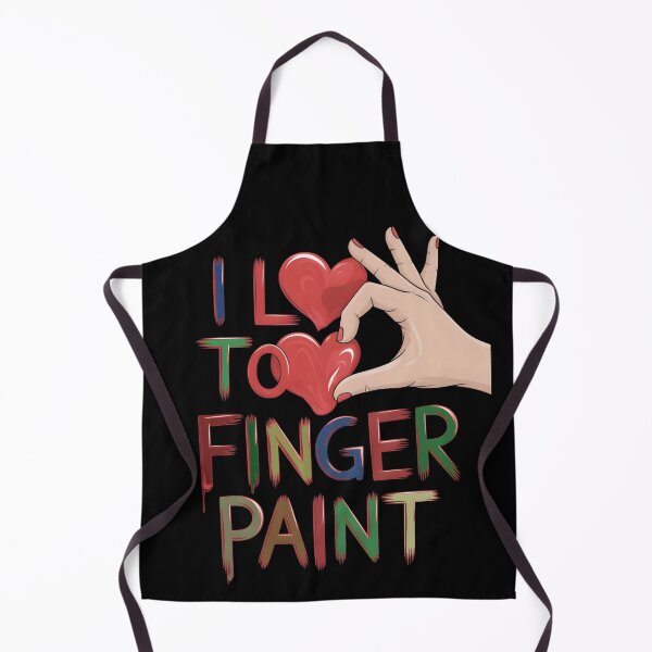 Item preview, I Love To Finger Paint – Funny Creative Couples Design designed and sold by SkymarArt.