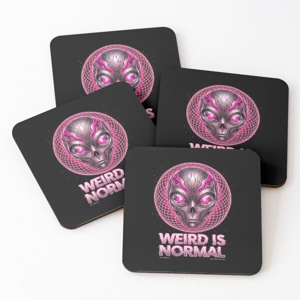 Item preview, Weird Is Normal Neurodivergent Alien designed and sold by PixelQ.